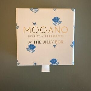 Gold and Blue Earrings - Jillian Harris